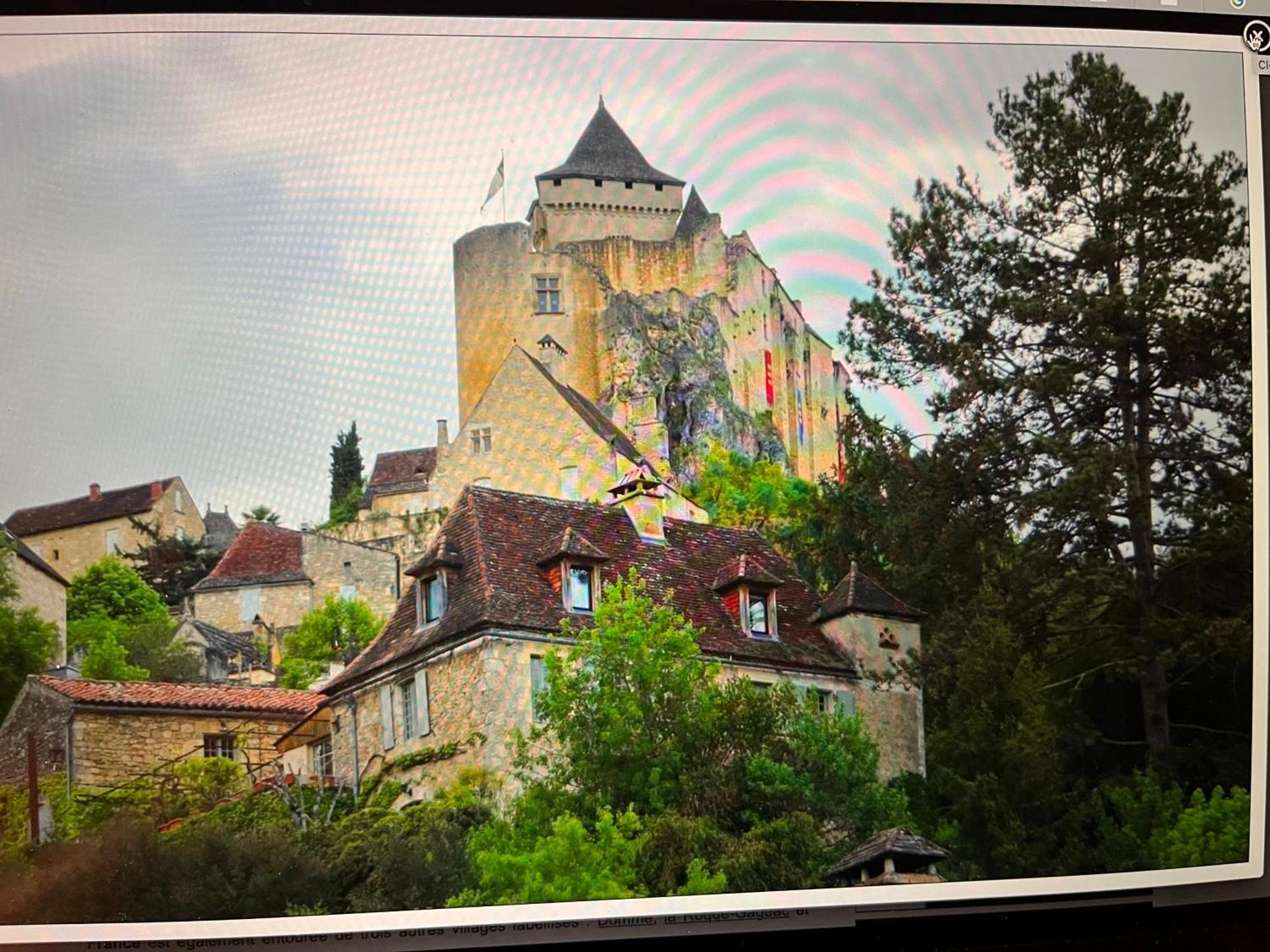 Castelnaud Vue Leilighet Eksteriør bilde
